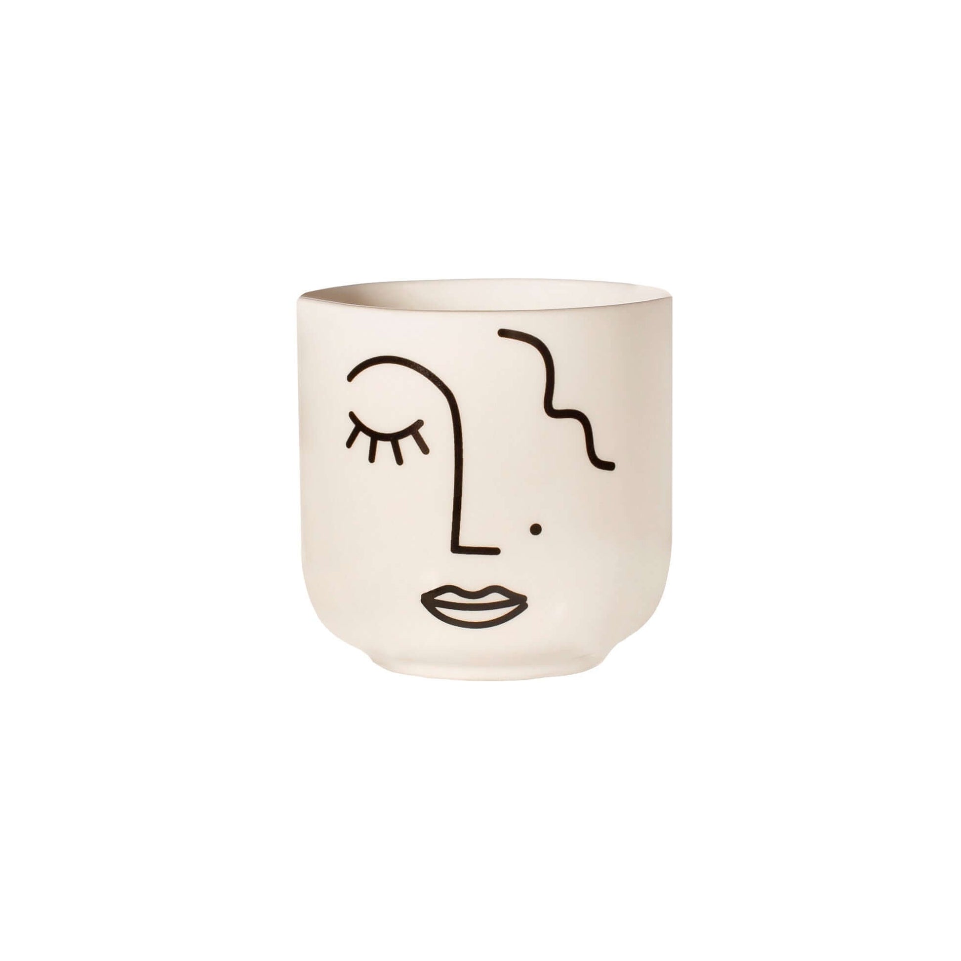 bloempot sass&belle gezicht