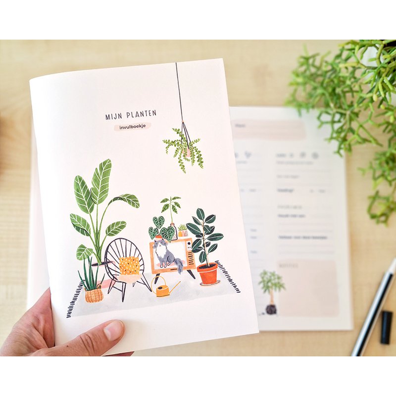 Mijn Planten Invulboekje