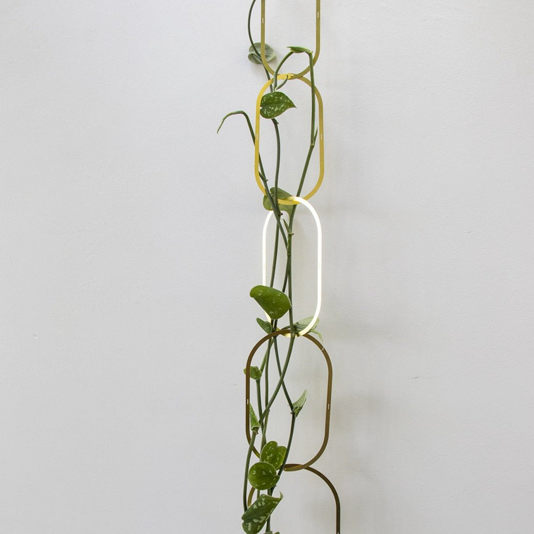 Ketting voor Klimplanten - Messing