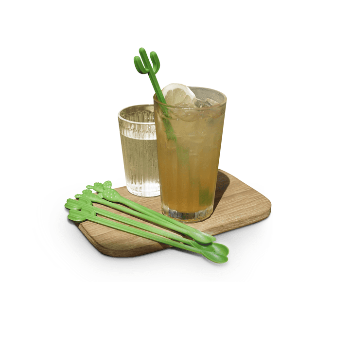 cocktail stirrers cactus