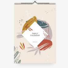 Load image into Gallery viewer, Family Calendar - Floral
