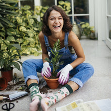 Load image into Gallery viewer, Socks Plant Lover - Many Mornings
