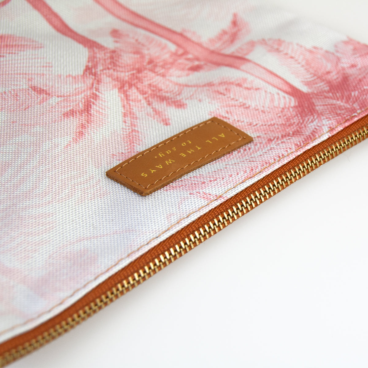 Tasje met Rits - Pink Forest