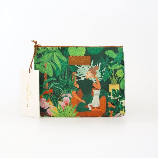 Tasje met Rits - Plant Addict Lady