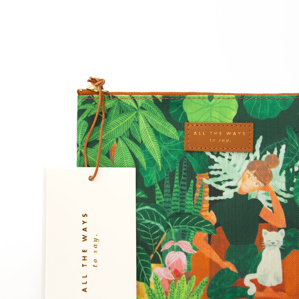 Tasje met Rits - Plant Addict Lady