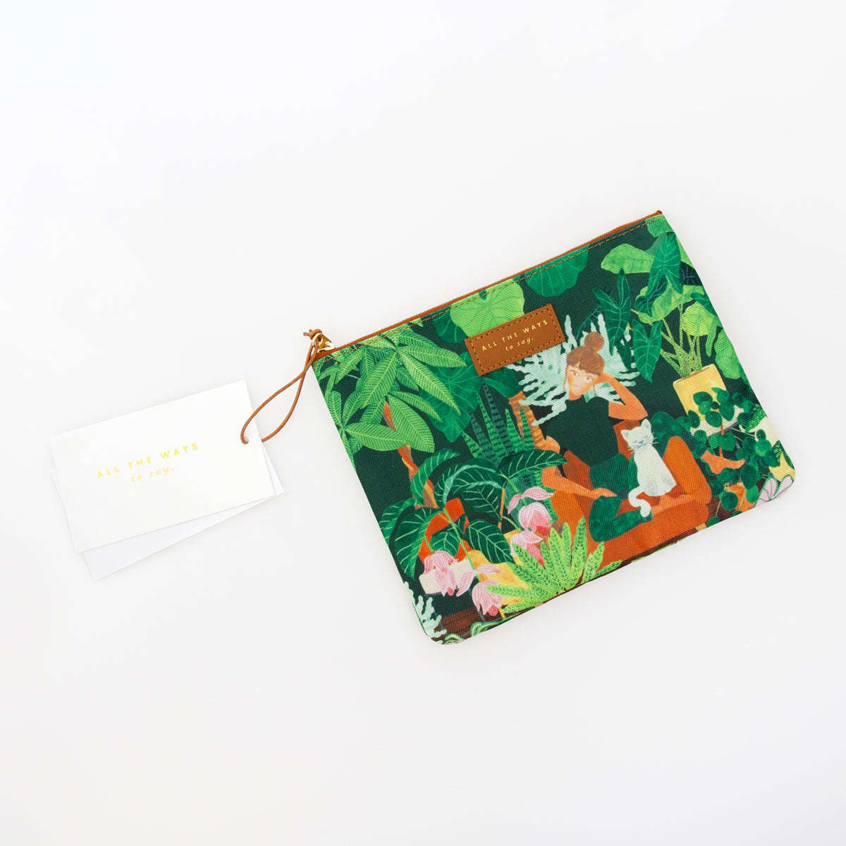 Tasje met Rits - Plant Addict Lady