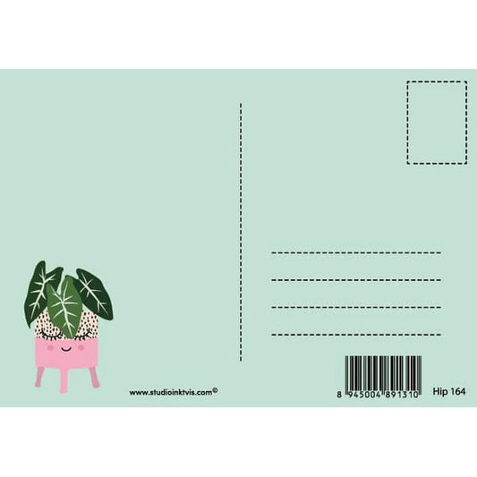 Postkaart - Schattig Plantje