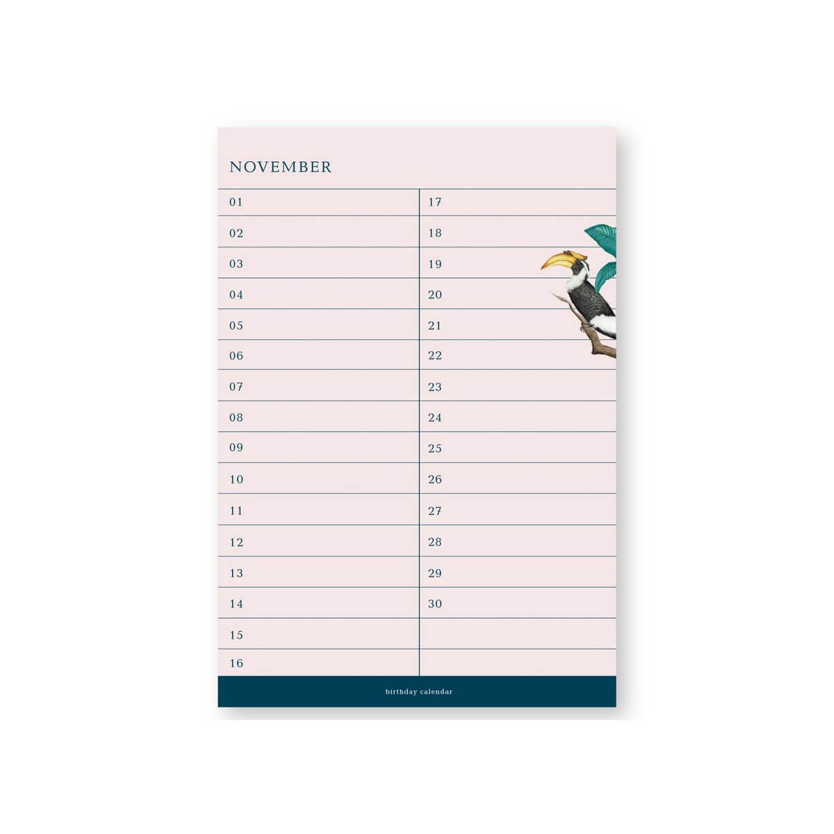 verjaardagskalender planten