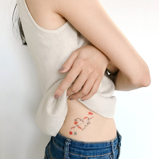 Tattoo - Liefde voor Bloemen Metallic