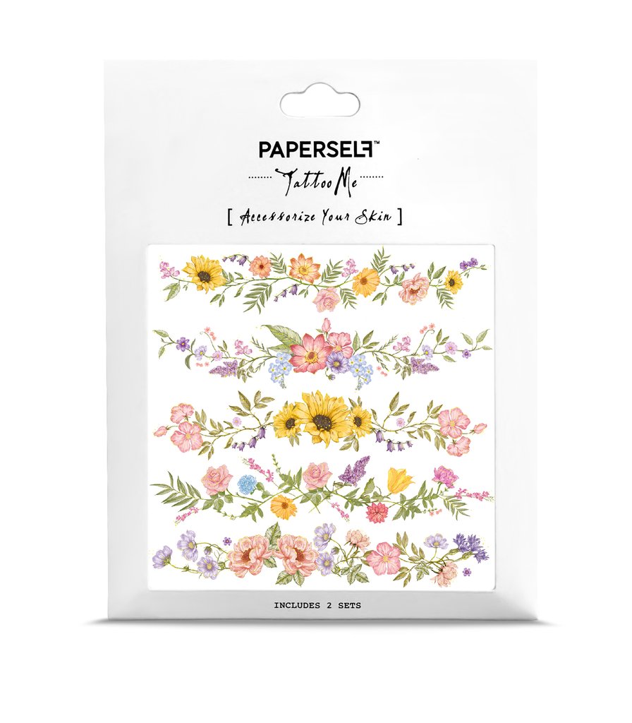 Tattoo - Bloemenketting