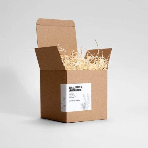 Medio Kaars/Pot - Goud & Grijs