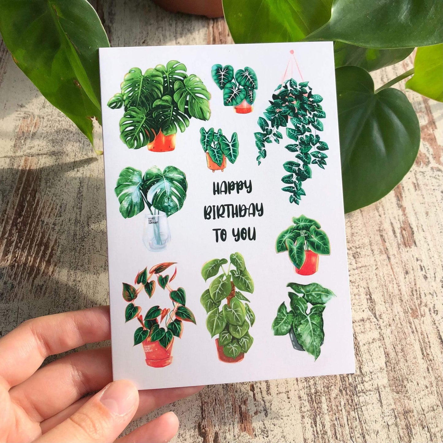 Card - Happy Birthday Plantlover
