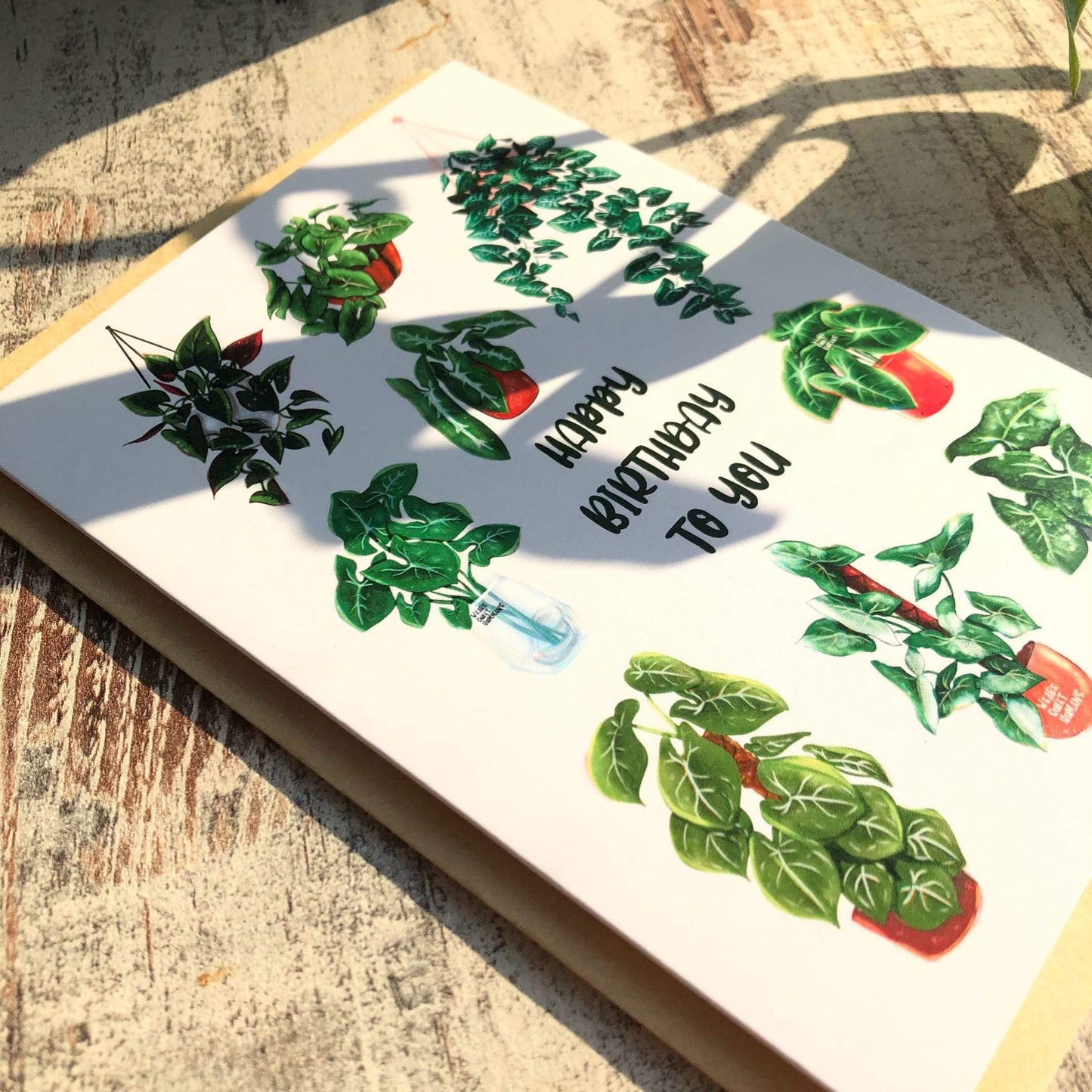 Card - Happy Birthday Syngonium Lover