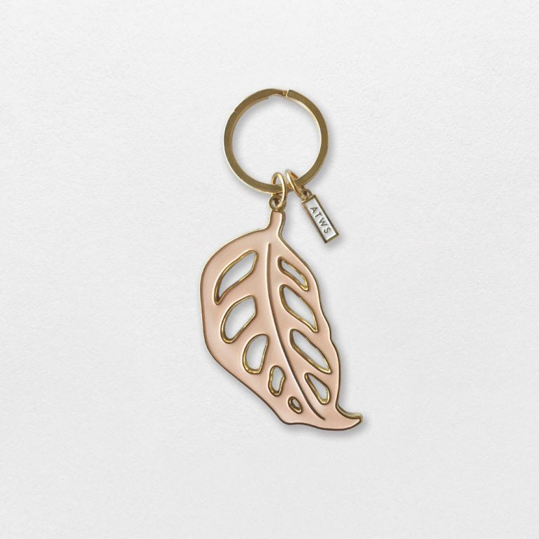 keychain - monstera