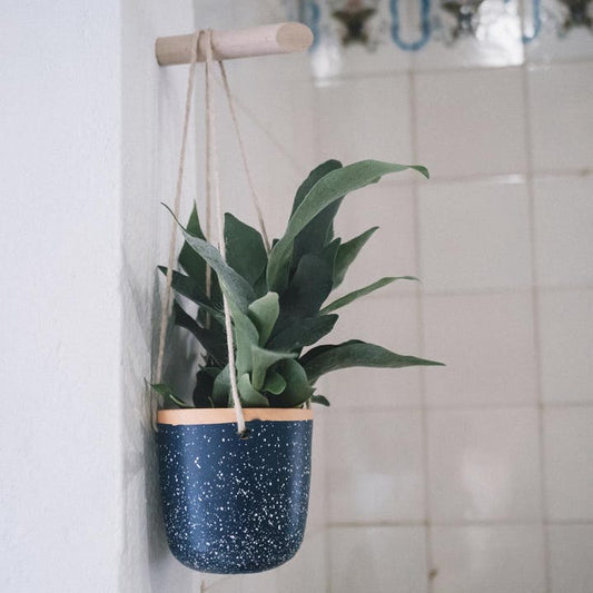 Hangpotje Splash Blauw M