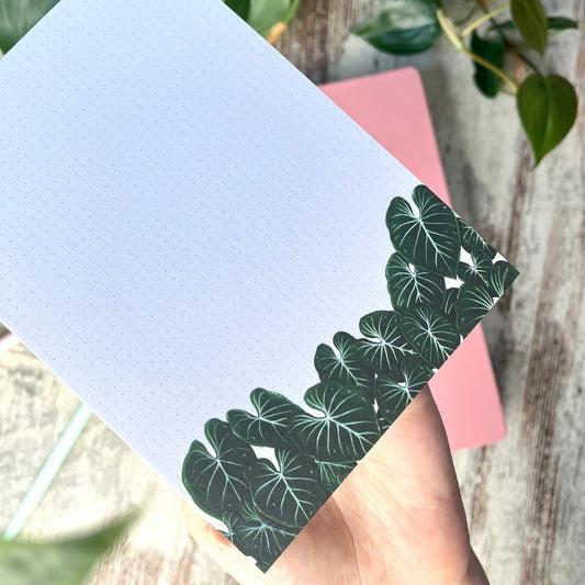 Notitieblokje - Philodendron Gloriosum A6