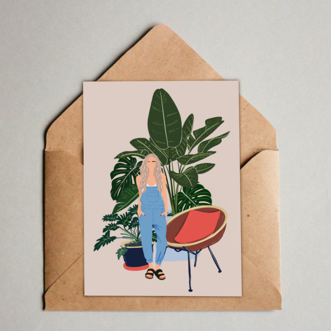 Postkaart - Plantlady Home