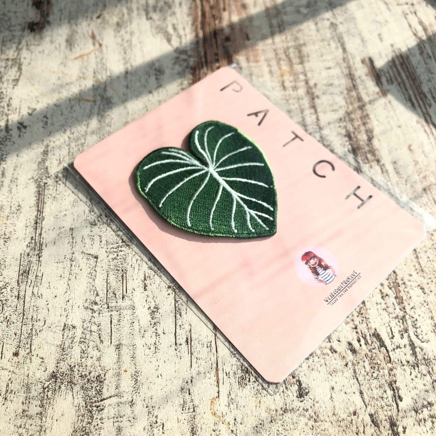 Iron On Patch - Philodendron Gloriosum