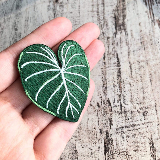 Strijkembleem - Philodendron Gloriosum
