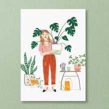 Load image into Gallery viewer, Postcard - Plant Lady

