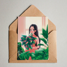 Afbeelding in Gallery-weergave laden, Postkaart - Pink Princess Lady
