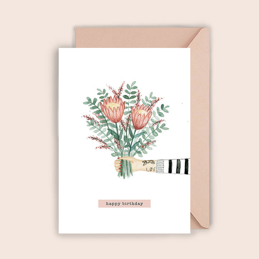 Kaart - Protea Verjaardag