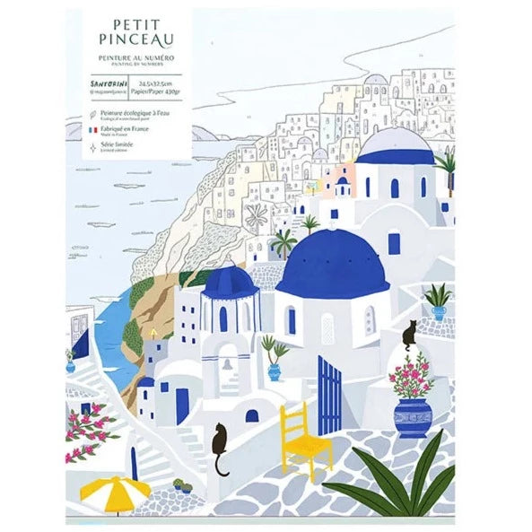 Schilderen op Nummer - Santorini