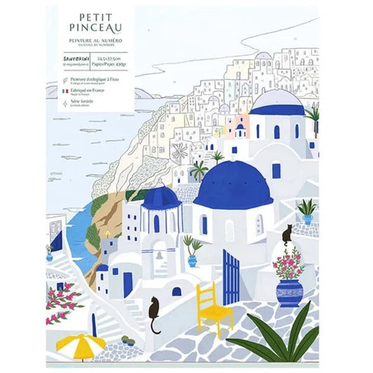 Schilderen op Nummer - Santorini