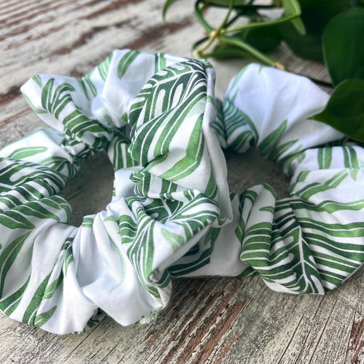 Scrunchie - Philodendron Radiatum