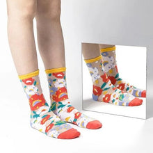 Load image into Gallery viewer, Flower Garden Socks - Yellow
