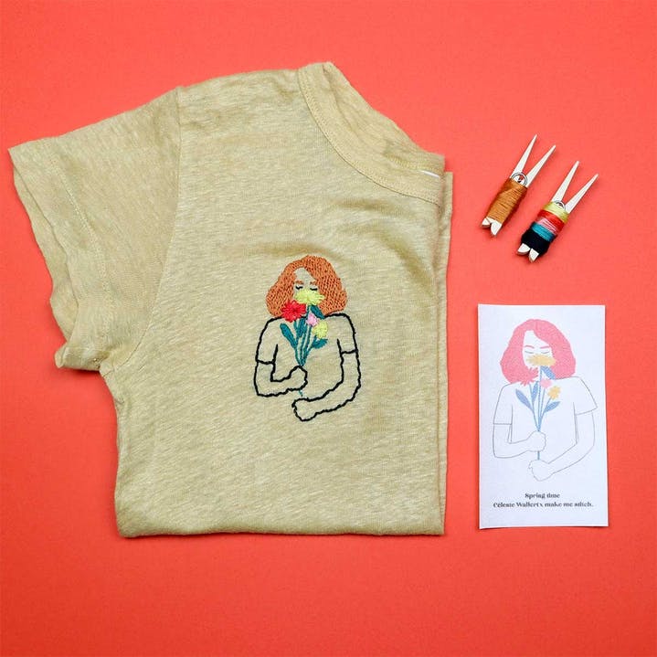 Embroidery Kit - Spring Time