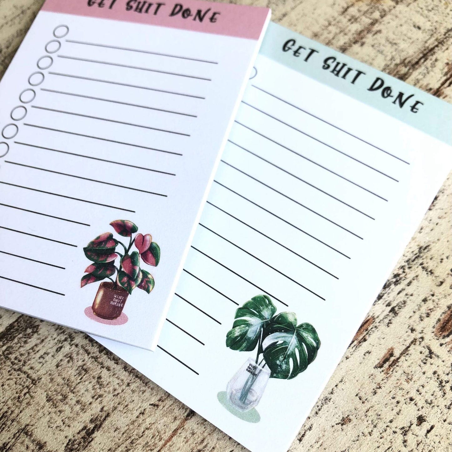 Notepad - Monstera Variegata