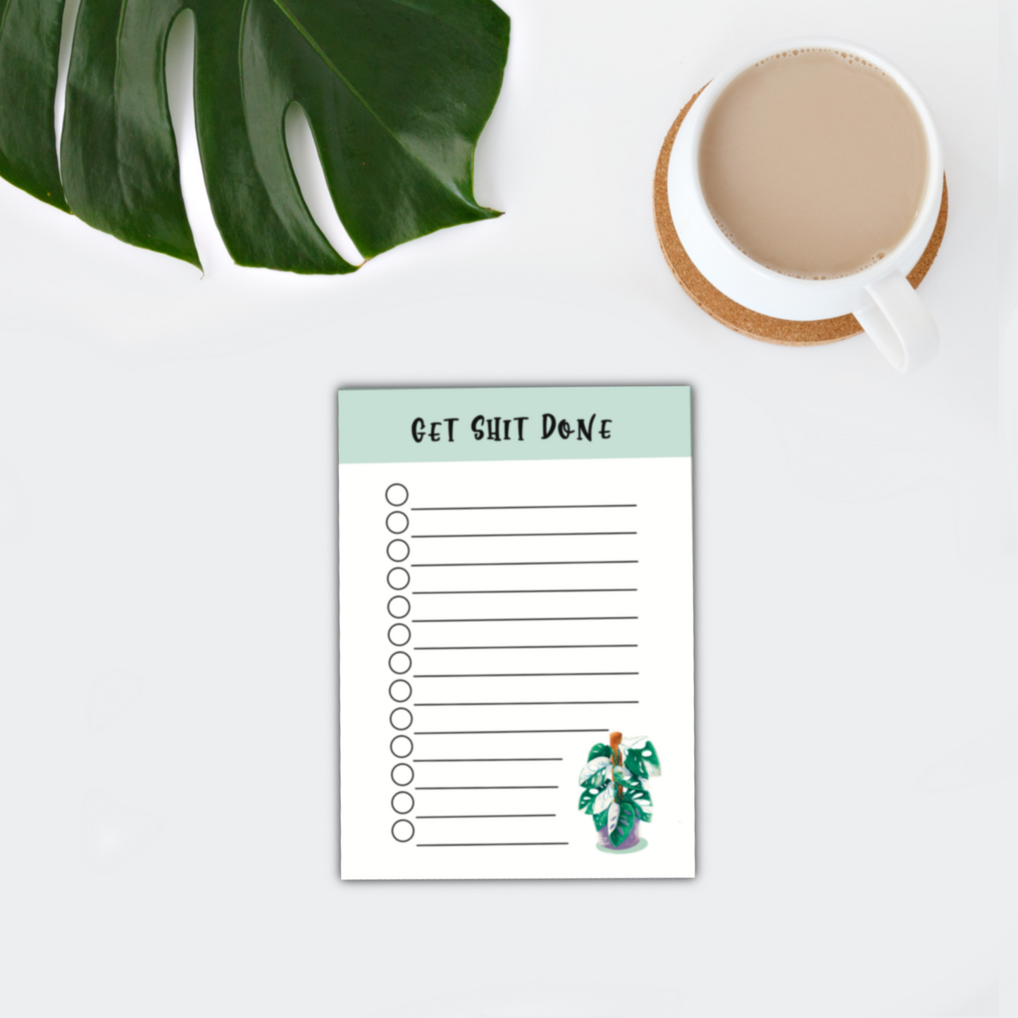 Notepad - Monstera Adansonii