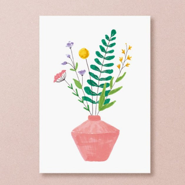 Postcard - Field Flowers
