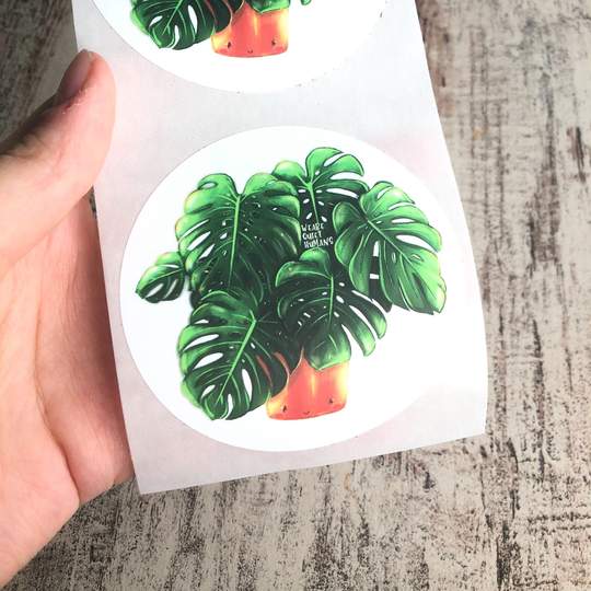 Sticker - Monstera XL
